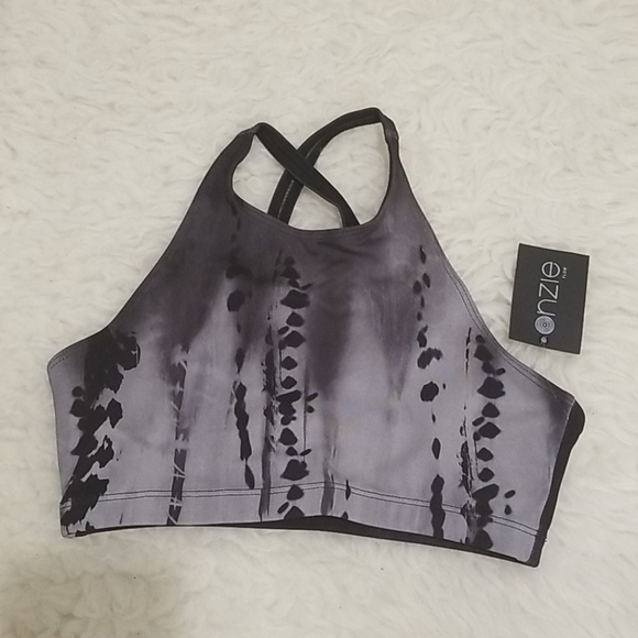 💕ONZIE💕 Tie Dye Heart Sports Bra M/L NWT - Picture 9 of 13